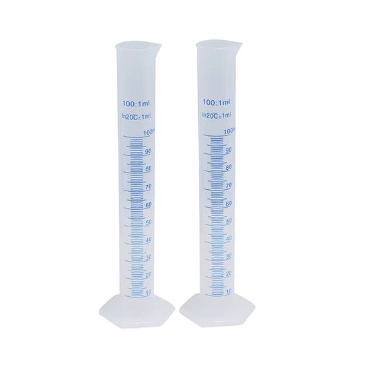 1 Pcs 100Ml Measuring Cup Plastic Cooking Cylinder Liquid Blue Scale Tool Chemical Laboratory Tool Dchool Laboratory Tool