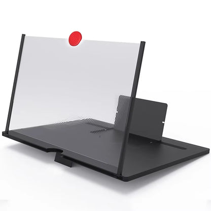 14Inch Mobile Phone Screen Magnifier Anti-Radiation HD Magnifying Projector Eye Protection Cell Phone Stand Screen Enlarger