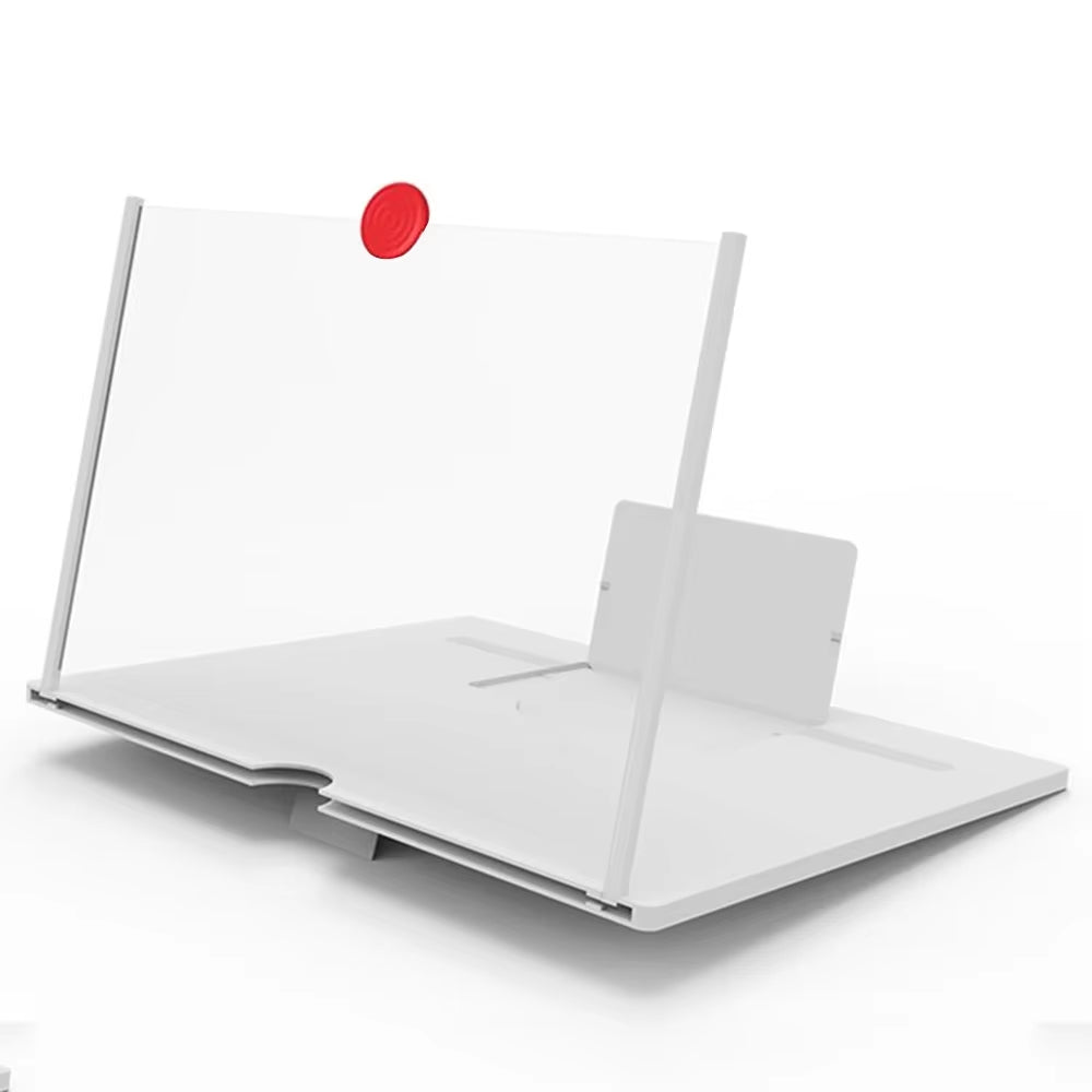 14Inch Mobile Phone Screen Magnifier Anti-Radiation HD Magnifying Projector Eye Protection Cell Phone Stand Screen Enlarger