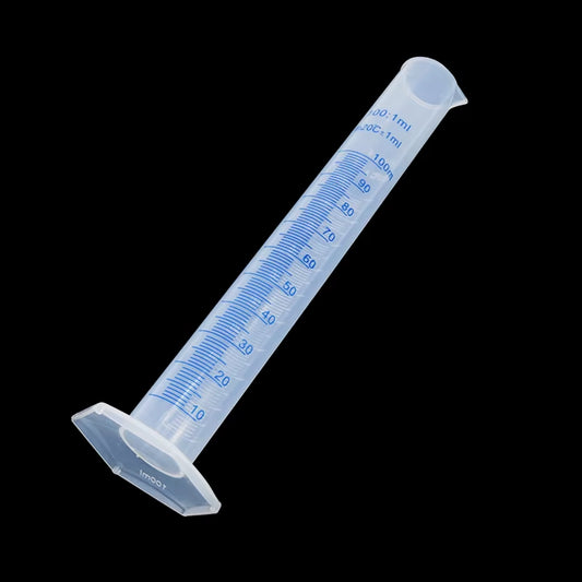 1 Pcs 100Ml Measuring Cup Plastic Cooking Cylinder Liquid Blue Scale Tool Chemical Laboratory Tool Dchool Laboratory Tool